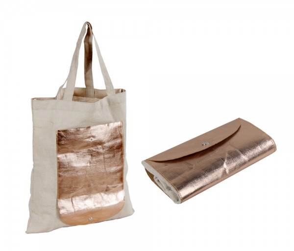 foldable: shopper jute